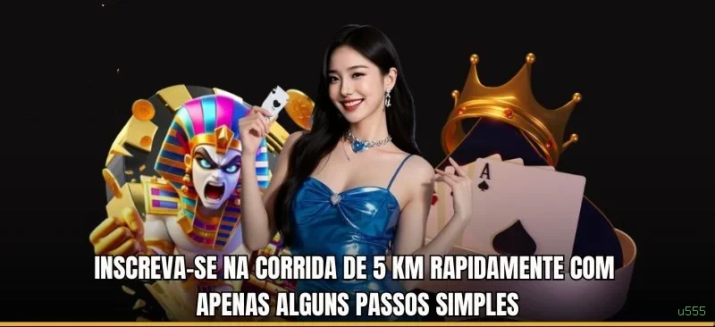 Aplicativo móvel u555 para iOS e Android